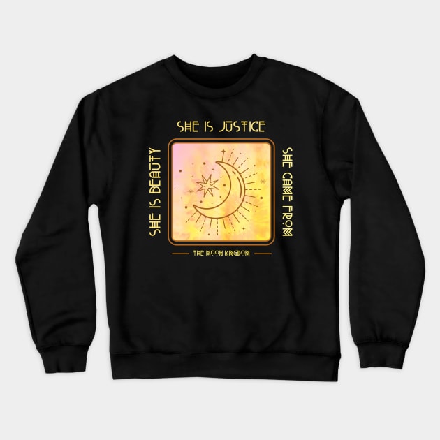 The MOON KINGDOM Crewneck Sweatshirt by AurosakiCreations